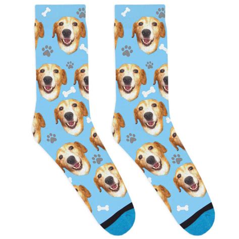 Custom Socks With Dog Picture | saffgroup.com