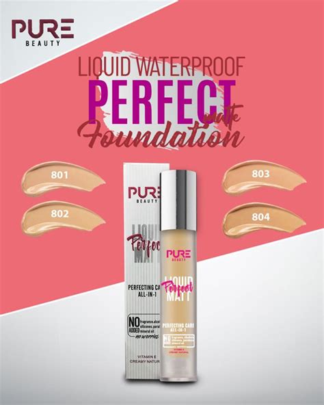 Pure Beauty Foundation – GB Cosmetics