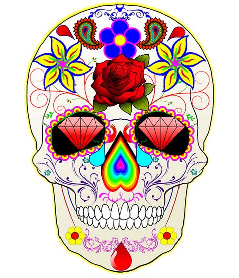 Free illustration: Mexican, Sugar, Skull, Day, Dead - Free Image on ...