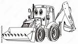 excavator Construction bulldozer Tractor Building Illustration  sketch template