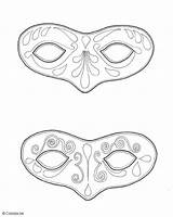 Colorea caretas De Carnaval  Cibercuentos sketch template