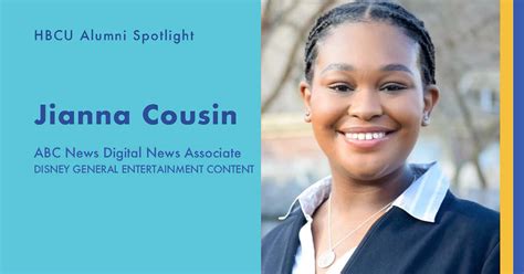 HBCU Alumni Spotlight on Jianna Cousin, ABC News Digital News Associate ...