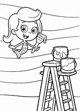 Bubble Guppies Molly Coloring Pages At GetColoringscom  Free sketch template