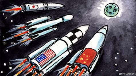 In heaven as it is on Earth - The new space race | Leaders | The Economist