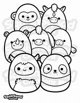 Printable Squishmallow Coloring Pages sketch template