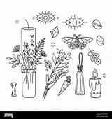 Wiccan Pagan Coloring Pages sketch template