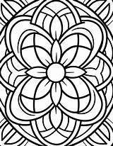 Free Simple Patterns Coloring Page 63  Adventure sketch template