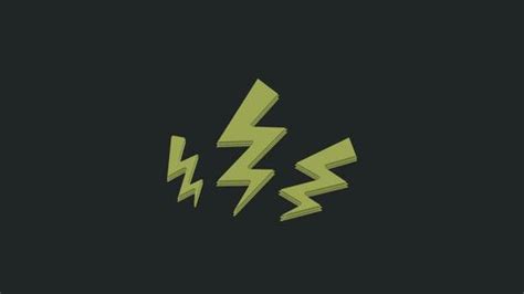 Zeus Lightning Bolt Clipart
