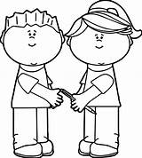 School Kids Sharing Coloring Page  Wecoloringpagecom sketch template