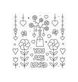 You Are Great coloring Page Royalty Free Vector Image sketch template