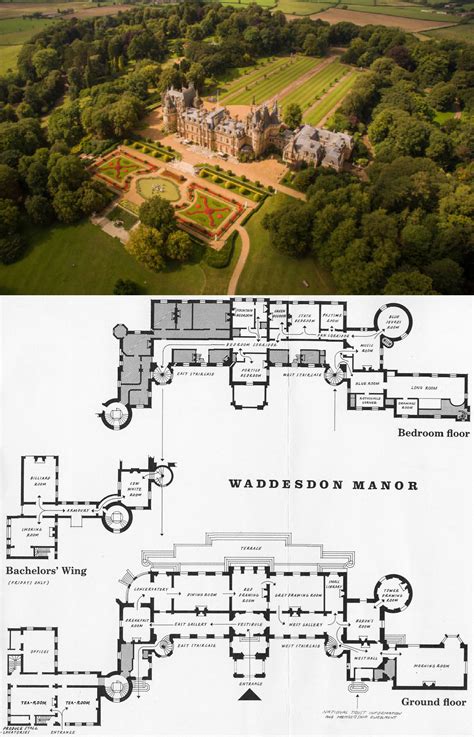 Old English Manor House Plans : Little Thakeham Floor Plan | Bodewasude