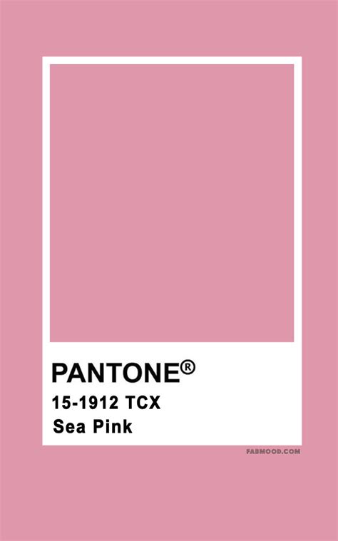 Pantone Pink Color Chart