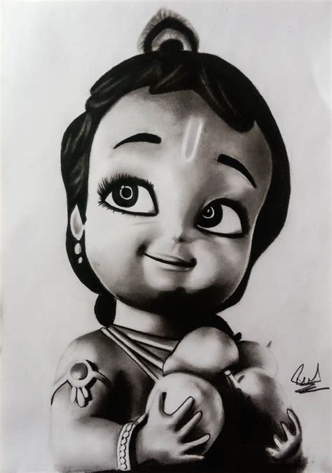 Cute Krishna Drawing Pencil Shop Deals, Save 54% | jlcatj.gob.mx