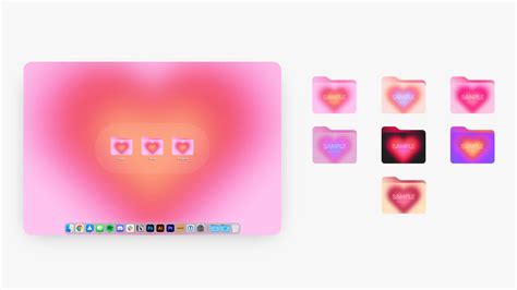 25+ Aesthetic Folder Icons for Desktop (Mac & PC) | Gridfiti