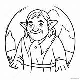 The Hobbit Coloring Page 30054 23768 sketch template