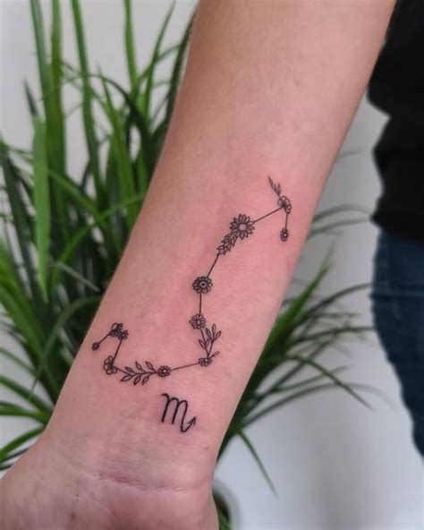 Scorpius Constellation Tattoo