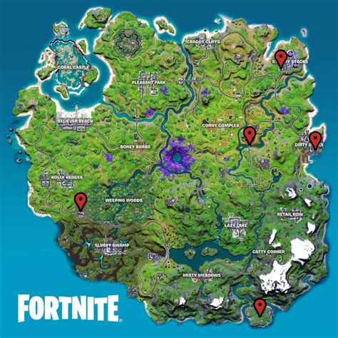 All UFO Locations in Fortnite Chapter 2 Season 7 - Gamepur