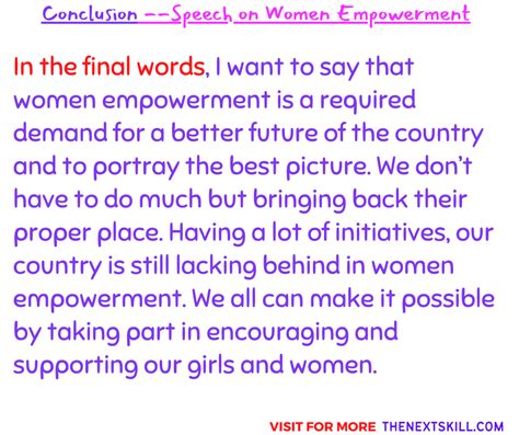 Top 4 Speech On Women Empowerment [1-5 Min]