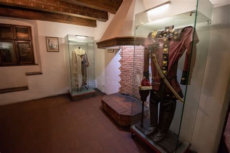 Inside View of Bran Castle from Romania, Also Known As Dracula Castle ...