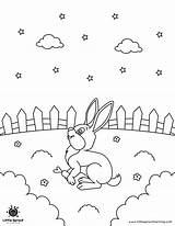 Twinkle Little Bunny Coloring Page  Sprout sketch template
