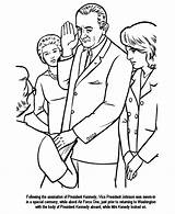 Bluebonkers  US Presidents coloring Pages President John Kennedy Five sketch template