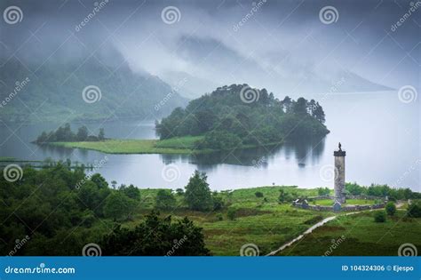 Glenfinnan Monument stock photo. Image of monument, glenfinnan - 104324306