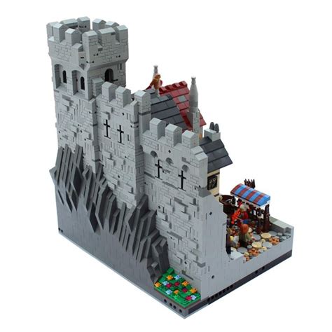 “Castle Woodstock" – Lego Medieval Castle MOC | Lego castle, Lego moc, Medieval castle