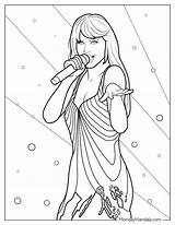 40 Taylor Swift Coloring Pages Free PDF Printables sketch template
