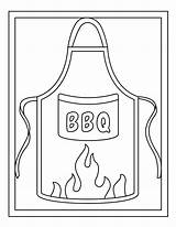 Bbq Coloring Pages Printable sketch template