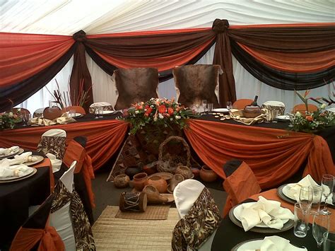 Pin by Kanya Kali on African wedding theme | Traditional wedding decor ...