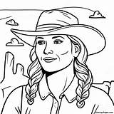 Brave Pioneer Woman Coloring Page  Pagescom sketch template