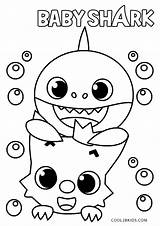 Free Printable Baby Shark Coloring Pages For Kids sketch template