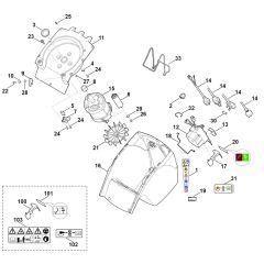 Stihl GHE 355.0 Shredder Parts | Stihl (GHE) Electric Garden Shredders Parts | Stihl Shredder ...