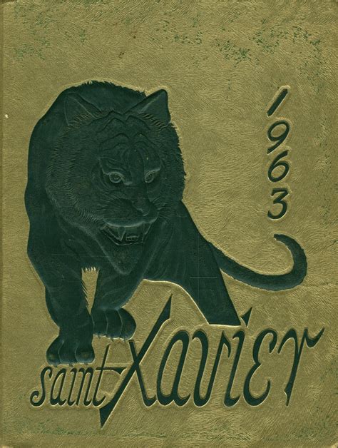 1963 yearbook from St. Xavier High School from Louisville, Kentucky