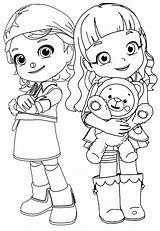5 Lovely Rainbow Ruby Coloring Pages For Little Girls  sketch template