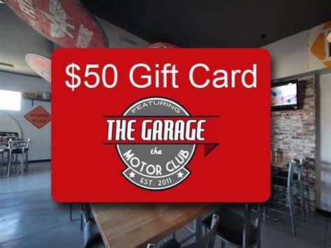 Enter For Your Chance To Win A $50 Gift Card To The Garage! - Ben Lee Properties | Gift card ...