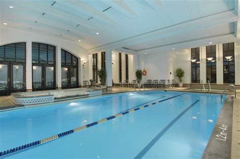 Fairmont Indoor Pool http://www.fairmont.com/frontenac-quebec ...