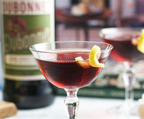 Dubonnet & Gin (The Queen's Favorite Cocktail) - What A Girl Eats