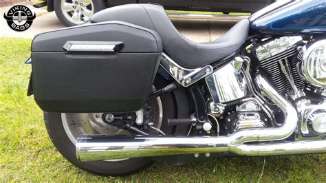 Shop Harley Davidson Softail Deluxe Saddlebags. Viking Bags :: Keweenaw ...