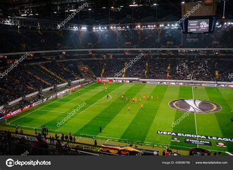 Frankfurt Main Germany February 2019 Football Stadium Commerzbank Arena ...