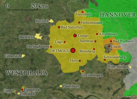 Kingdoms of Germany - Lippe Detmold