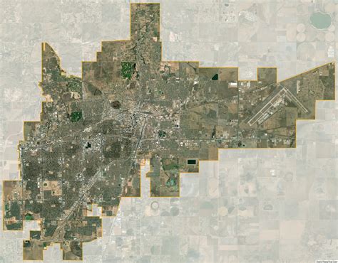 Map of Amarillo city - Thong Thai Real