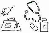 6 Best High Detailed Medical Kit And First Aids Coloring Sheet For Kids  sketch template