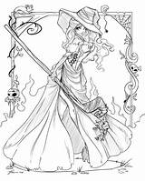 Free Printable Witch Coloring Pages For Kids sketch template