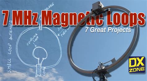 7 Magnetic Loop Antennas for 7 MHz