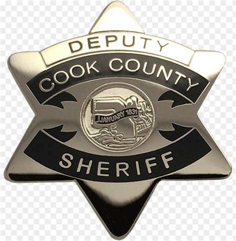 Free download | HD PNG cook county sheriff replica star badge cook ...