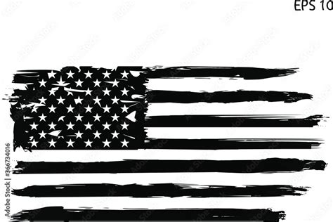 USA Flag, vector flag, american flag, EPS 10. army, military, veterans ...