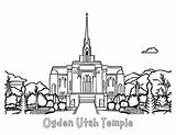 LDS Temple Coloring Pages // 6 Temples Instant Digital Download  Etsy sketch template