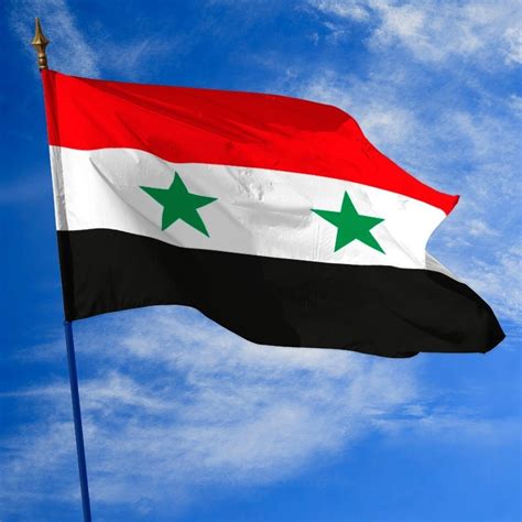 Drapeau de la Syrie