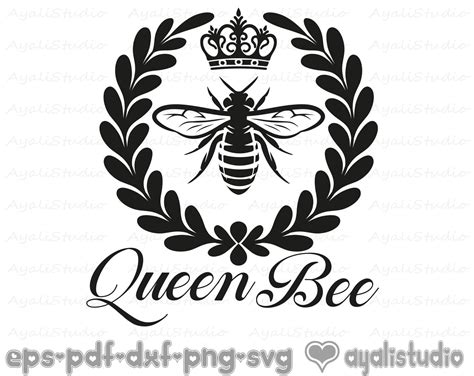 Free 72 Crown Queen Bee Svg SVG PNG EPS DXF File